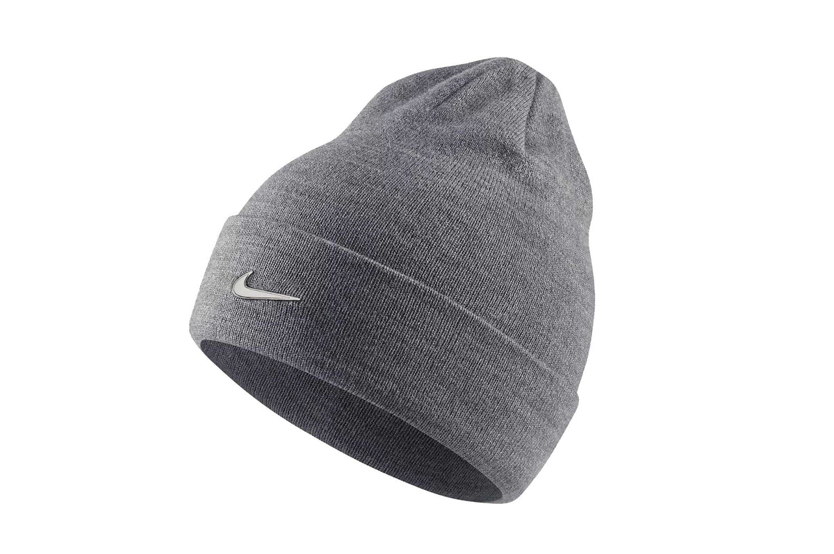 nike metal swoosh beanie hat