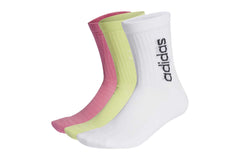 Half Cushioned Vertical Crew Socks 3 Pairs