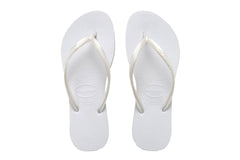 Havaianas Feminina Slim Preto White