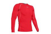 under armour long sleeve compression shirt red