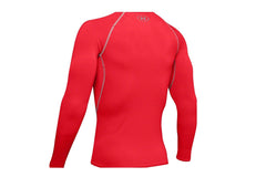 under armour long sleeve compression shirt red