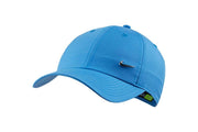 nike metal swoosh cap blue