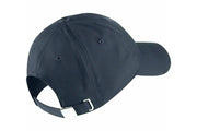 nike metal swoosh cap navy